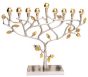 Hanukkah Menorah, Pomegranates