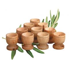 ten olive wood communion cup 