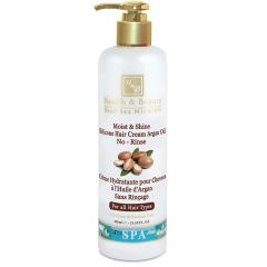 Moist & Shine Argan Oil Hair Cream - No Rinse