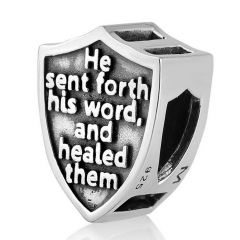 'GraceLet - Bracelet' - Psalm 107:20 Healing Scripture Deliverance Shield
