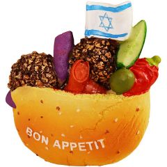 Israeli Falafel Fridge Magent