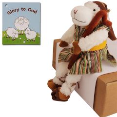 Biblical Dress 'Glory to God' Shepherd of the Sheep Stuffed Fun Toy