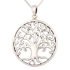 Tree of Life Silver Pendant