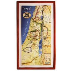 Raised-Relief Map of Israel in Biblical Times