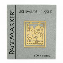 Jerusalem of Gold - 24k Gold Plated bookmark