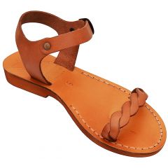 Jesus Sandals - Gethsemane - Handmade from Leather in the Holy Land