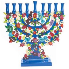 Yair Emanuel Tree Hanukkah with Pomegranates