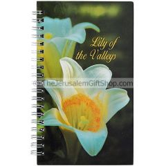 Spiral Hard Cover Notebook - Lily of the Valley