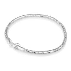 Sterling Silver 'Gracelet Bracelet - Classic Chain with Lobster-Style Clasp