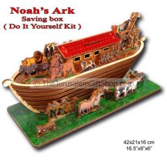 Noah's Ark - Do It Yourself Kit - Money Box - Made in the Holy Land