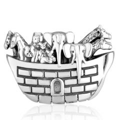 'GraceLet Bracelet' - Noah's Ark Silver Bible Themes by Marina