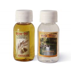 Olive Oil and Jordan Water Holy set - 60 ml