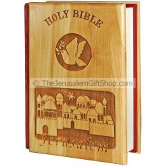 Bible King James Version - Olive Wood Jerusalem