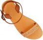Jesus Sandals - Mount Carmel - Handmade from Leather in the Holy Land - top view