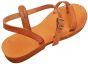 Jesus Sandals - Mount of Olives - Handmade from Leather in the Holy Land - top side