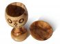 messianic Olive Wood Wine Goblet