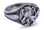 Lion of Judah Sterling Silver Ring side