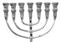 Jerusalem Menorah - Silver