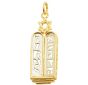 The Ten Commandments Pendant 