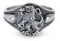 Lion of Judah Sterling Silver Ring front