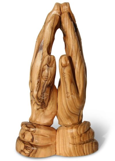 Praying Hands - Olive Wood