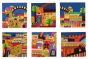 Coasters - Hand Painted Jerusalem - set of 6