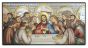 Silver Plated Colorful Icon Of Last Supper