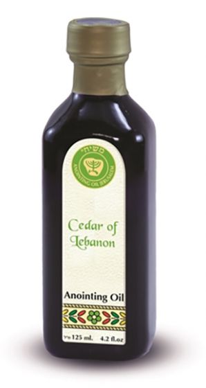 Cedar of Lebanon - Holy Anointing Oil 125 ml - Made in the Holy Land