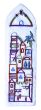 Bookmark - Embroidered - Jerusalem