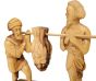 Joshua and Caleb - Fruit of the Land in Olive Wood