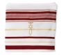'Grafted In' Messianic Prayer Shawl Tallit - Bordeaux and Gold