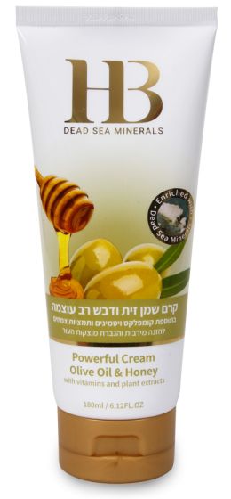 Powerful Cream with Olive Oil and Honey
