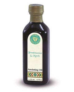 Frankincense and Myrrh - Holy Anointing Oil 125 ml - Made in the Holy Land