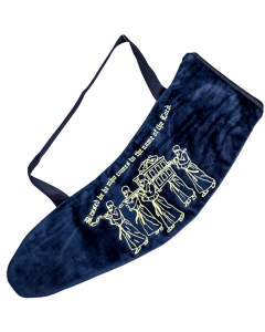 Ark of the Covenant Blue Velvet Shofar Bag