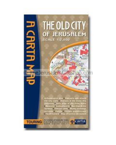 Carta's Map of the Old City of Jerusalem