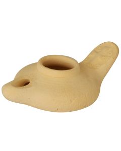 Replica Clay Oil Lamp - Jerusalem Cross