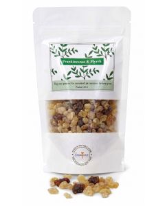 Holy Incense from Jerusalem - Frankincense and Myrrh Blend in a Gift Pack