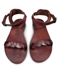 Jesus Sandals - Gethsemane - Handmade from Leather in the Holy Land