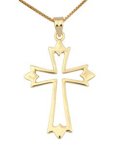 Gold filled cross pendant
