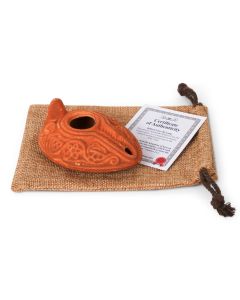Clay Oil Lamp - Byzantine - replica