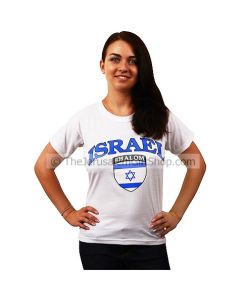 Israel - Shalom Star David Banner Tshirt