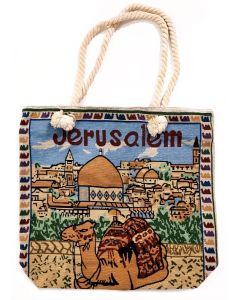 Jerusalem Canvas Shopping Bag