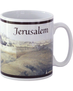 Jerusalem Landscape View Mug