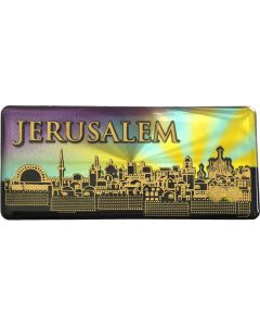 Jerusalem Shiny Magnet