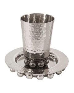 Silver Kiddush Cup - The Lord's Supper Cup + Balls