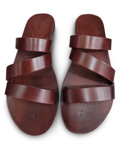 Jesus Sandals - King David - Handmade from Leather in the Holy Land