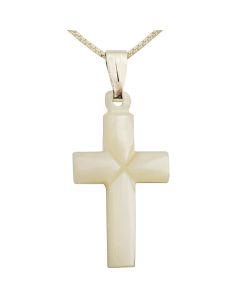 Mother of Pearl Cross Pendant