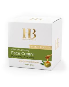 HB Olive Oil and Honey Cream, Dead Sea Minerals