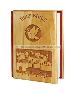 Bible King James Version - Olive Wood Jerusalem