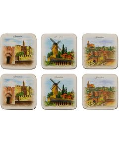 Art from Jerusalem Coaster Set